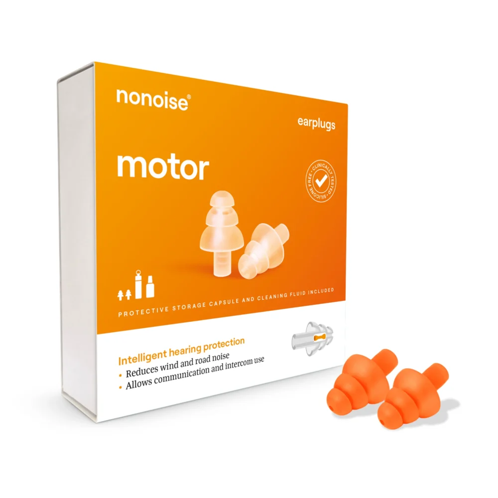 אטמי אוזניים לאופנועים מחברת NONOISE