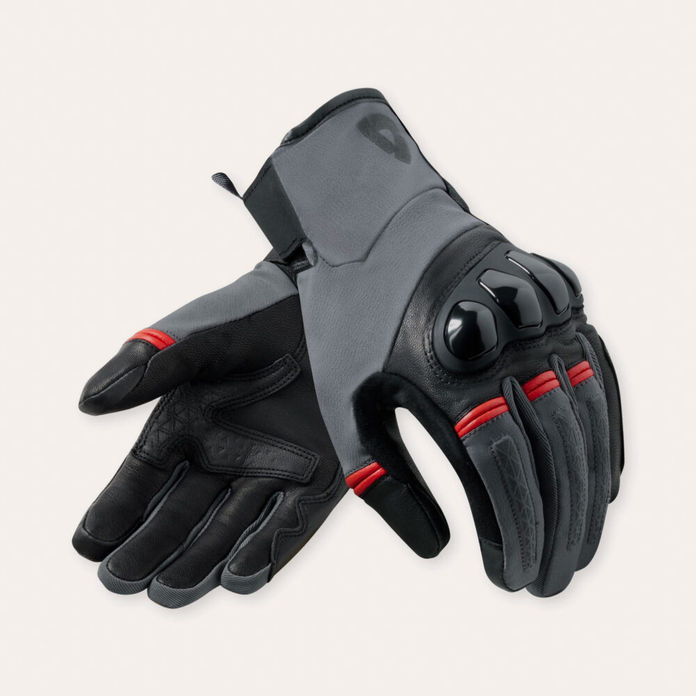 כפפות חורף שחור אפור REV'IT! SPEEDART H2O