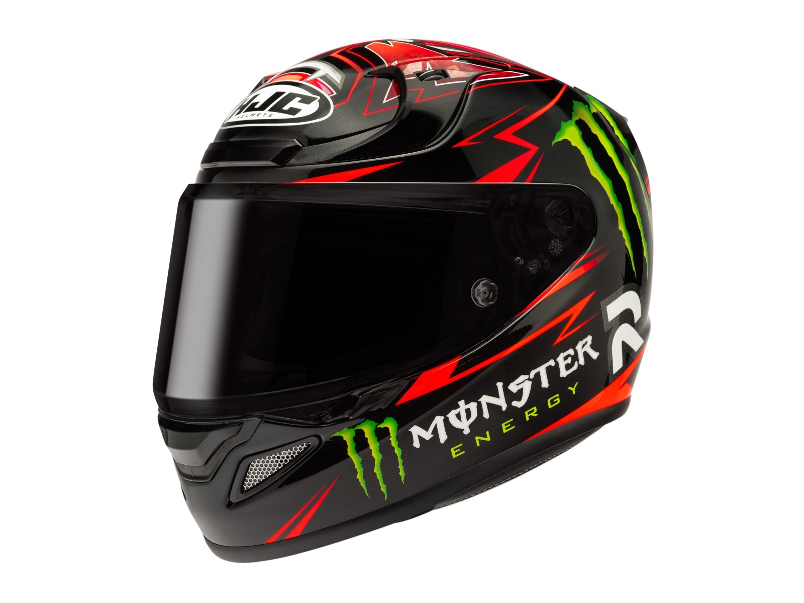 קסדה שחור אדום HJC RPHA 12 Quartararo MC-1