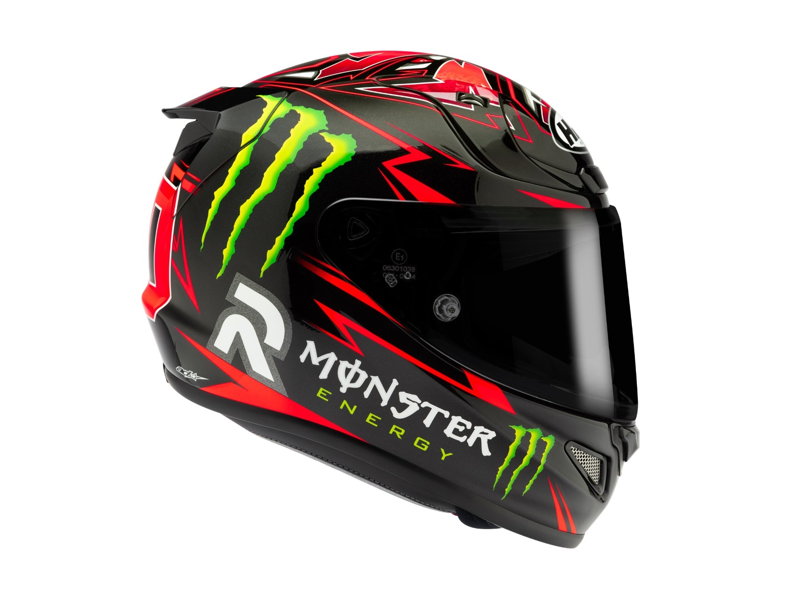 קסדה שחור אדום HJC RPHA 12 Quartararo MC-1 – תמונה 6