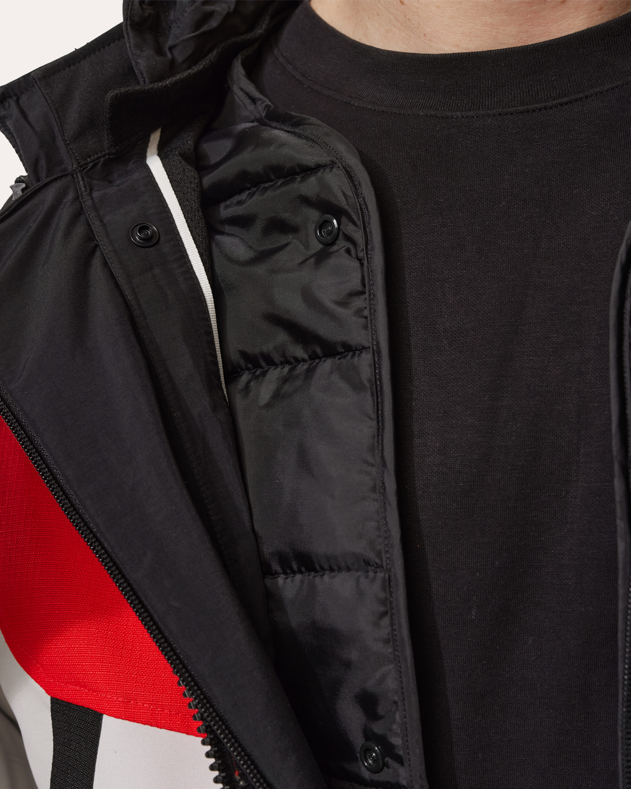 מעיל רכיבה שחור אדום REV'IT! HASTE H2O – תמונה 3
