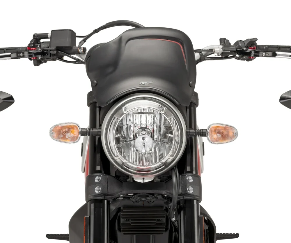 Alternative view of מראה PUIG לקצה כידון שחור Hi-Tech IV ( צד אחד )