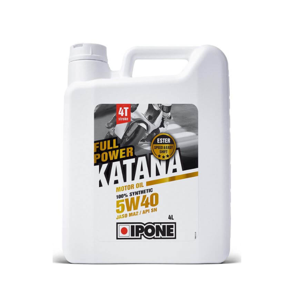 שמן מנוע פול פאוור קטאנה 5W40 איפון 4 ליטר IPONE