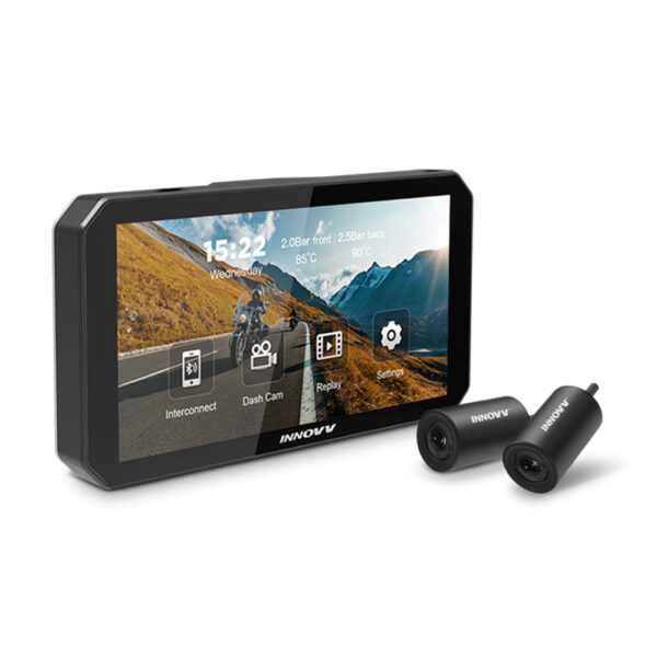 מערכת Android Auto ו-iOS Car Play אלחוטי לאופנוע INNOVV N1 PRO