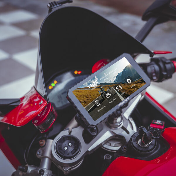 Alternative view of מערכת Android Auto ו-iOS Car Play אלחוטי לאופנוע INNOVV N1 PRO