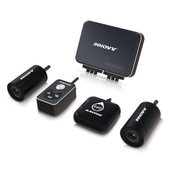 מצלמה דו כיוונית באיכות 2K עם מייצב תמונה  INNOVV K7