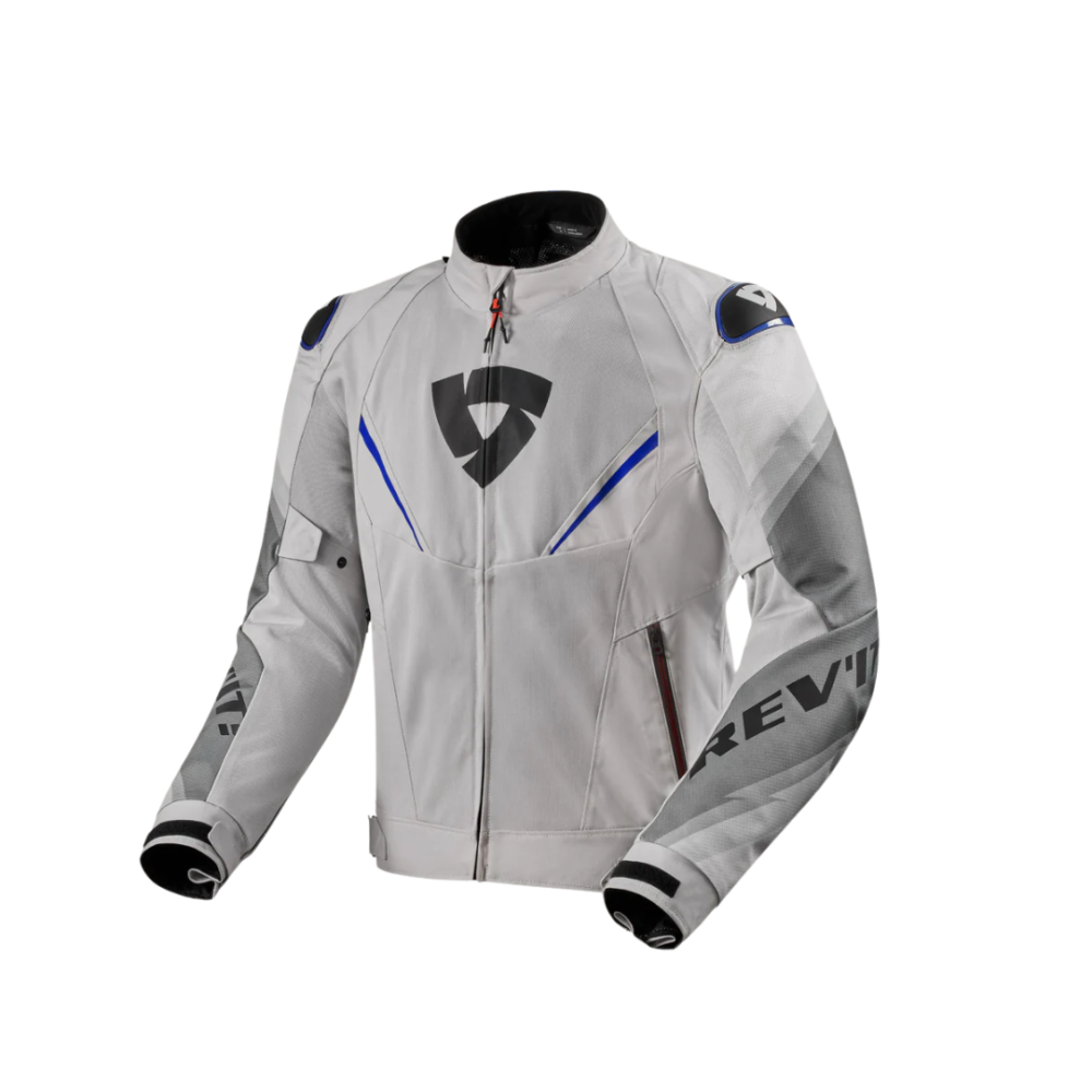 מעיל רכיבה רוויט כסוף כחול Quantum 3 Air REV'IT! Jacket Quantum 3 Air